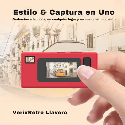 Minicamara Llavero Retro 1080P