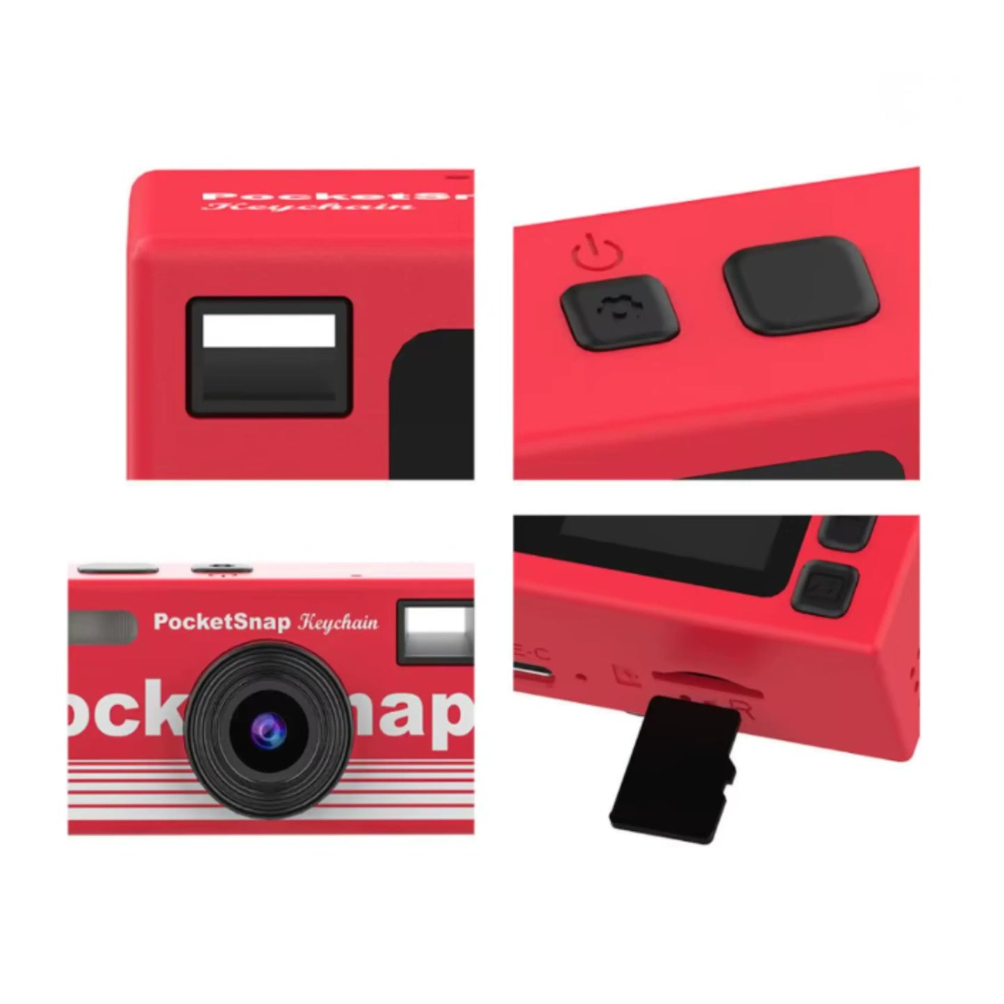 Minicamara Llavero Retro 1080P